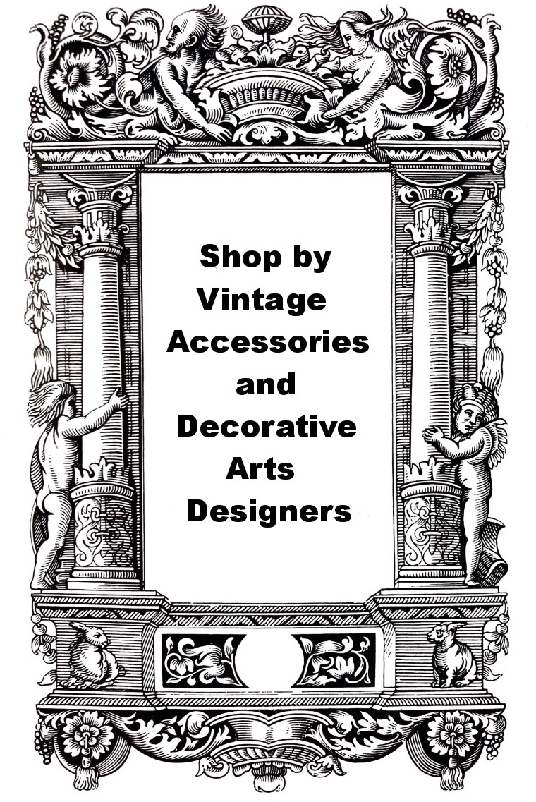 Header - Shop by Vintage Accessories and Decorative Arts Designers